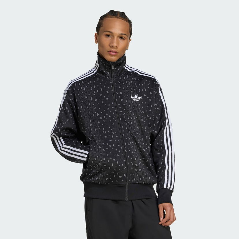 Jakna adidas Performance Firebird Loose Leo Track Jacket Crna | JV7579