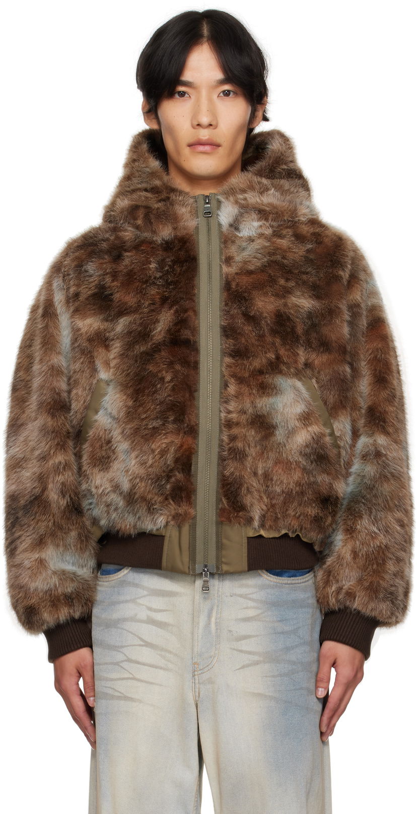Jakna Andersson Bell Andersson Bell Vanessa Faux-Fur Jacket Smeđa | awa728w