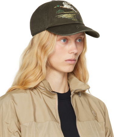 Kapa Burberry Burberry Duck Gabardine Baseball Cap Zelena | 8103757, 1