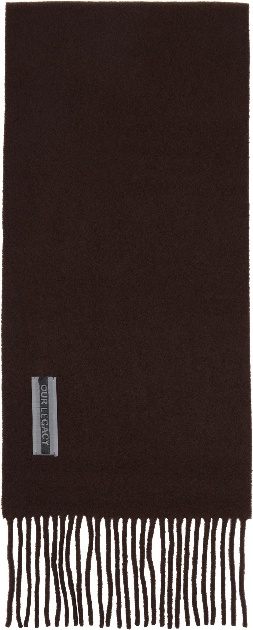 Šal OUR LEGACY Our Legacy Estate Scarf Smeđa | A4258ECD