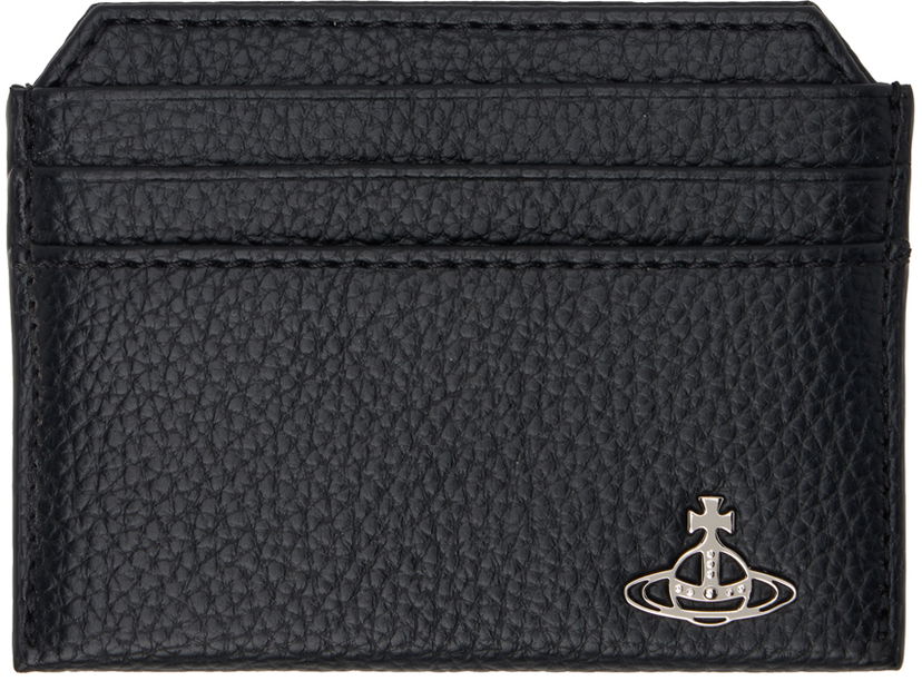 Odjeća Vivienne Westwood Black Slim Card Holder Crna | 5403000BU-S000D-
