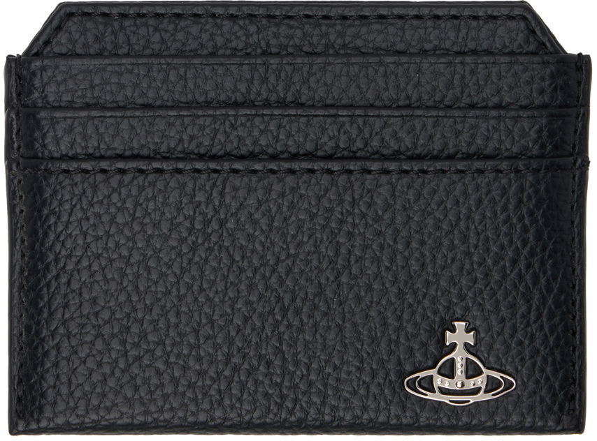 Odjeća Vivienne Westwood Black Slim Card Holder Crna | 5403000BU-S000D-, 0