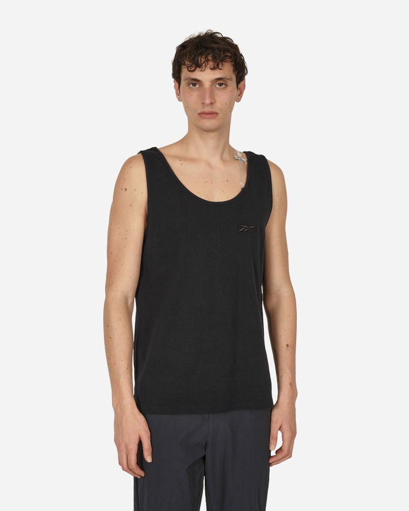 Majica bez rukava Reebok Machine-A Bra Strap Tank Top Black Crna | RMAC001C99JER001