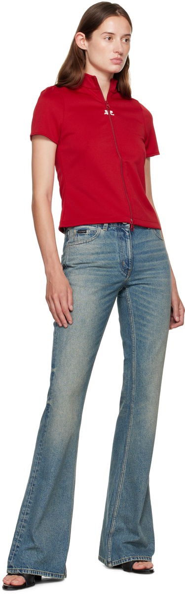 Jeans Courrèges Courrèges Bootcut Jeans Plava | VESDPA918DE0041, 3