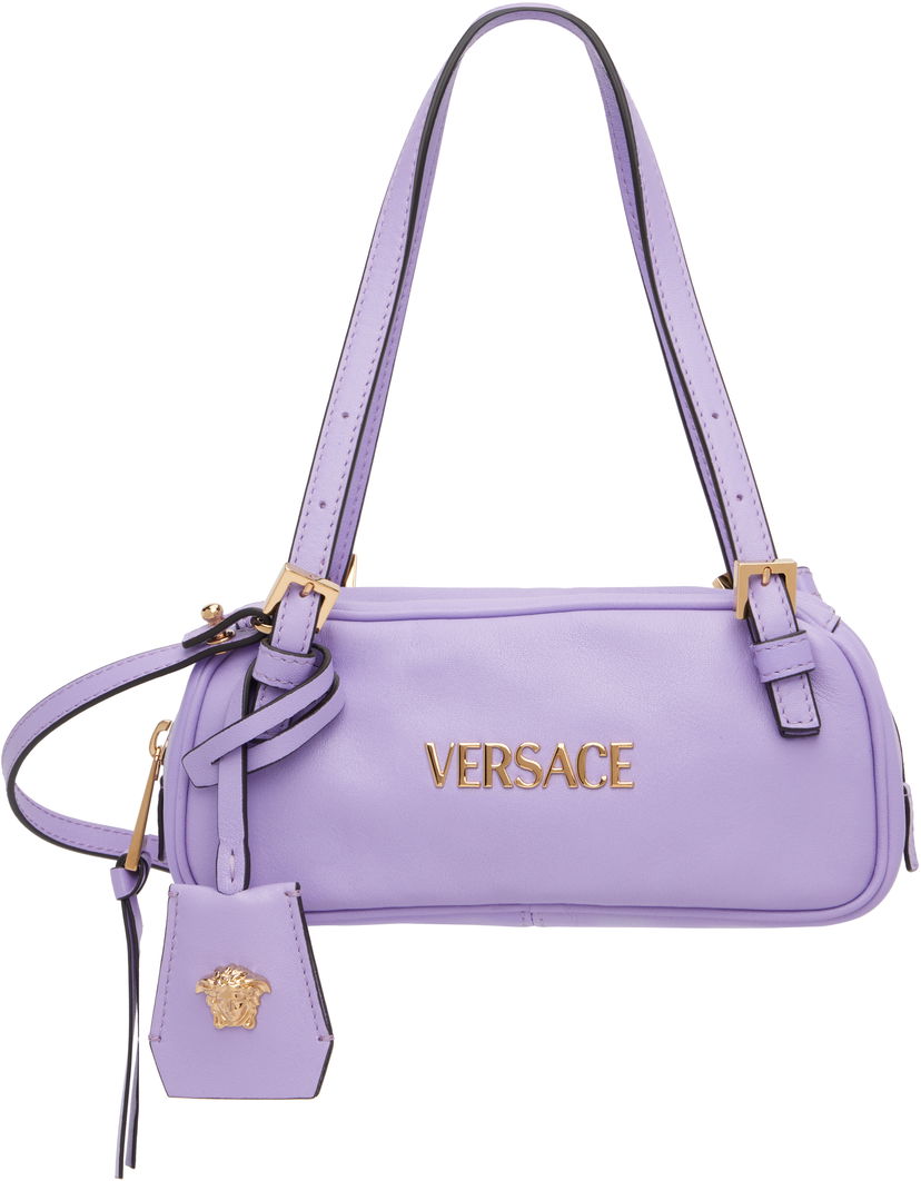 Ručna torbica Versace Versace Tag Bowling Mini Bag Ljubičasta | 1019178_1A13171_1L57V