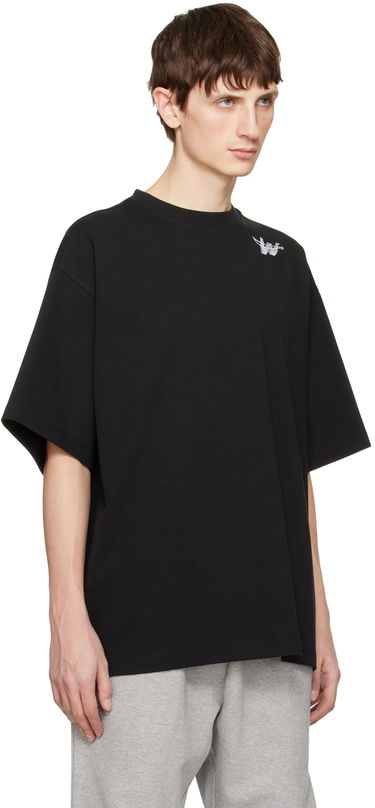 Majica kratkih rukava We11done Printed T-Shirt Crna | WD-TP6-20-073-U-BK, 1