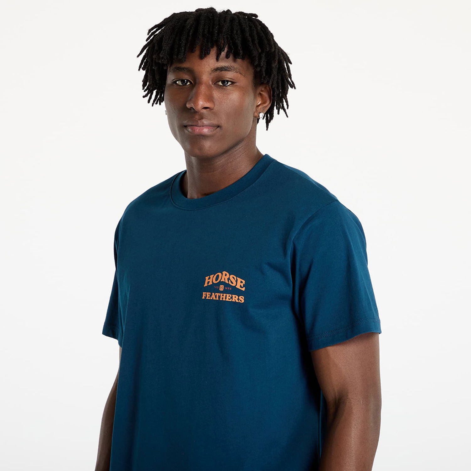 Majica kratkih rukava Horsefeathers Horsefeathers Summit T-Shirt Plava | SM1386C, 1