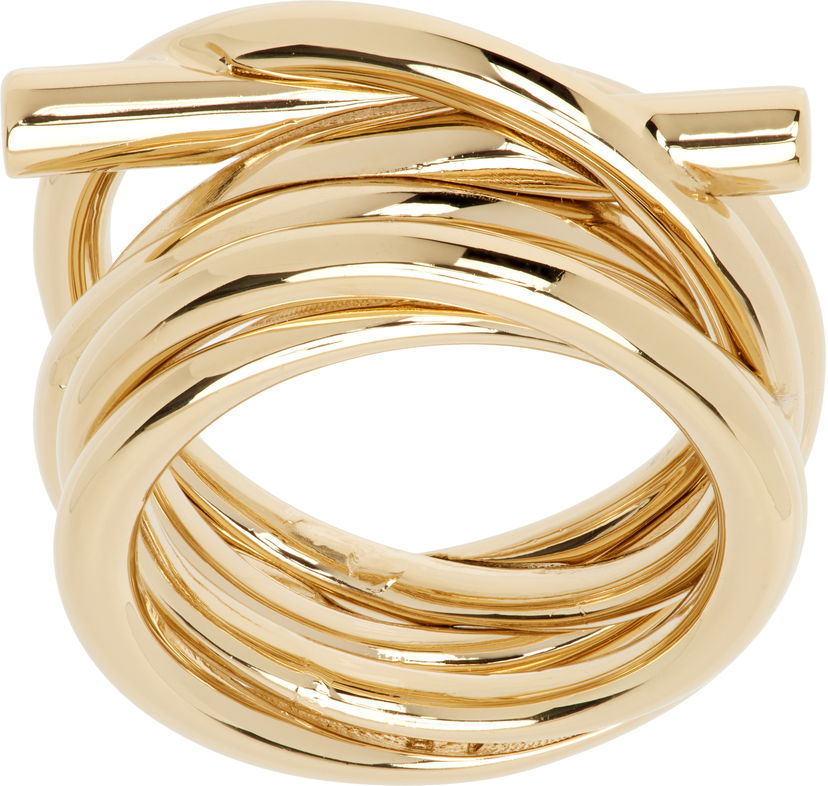 Prsten FERRAGAMO Ferragamo Gancini Ring Metalik | 751635
