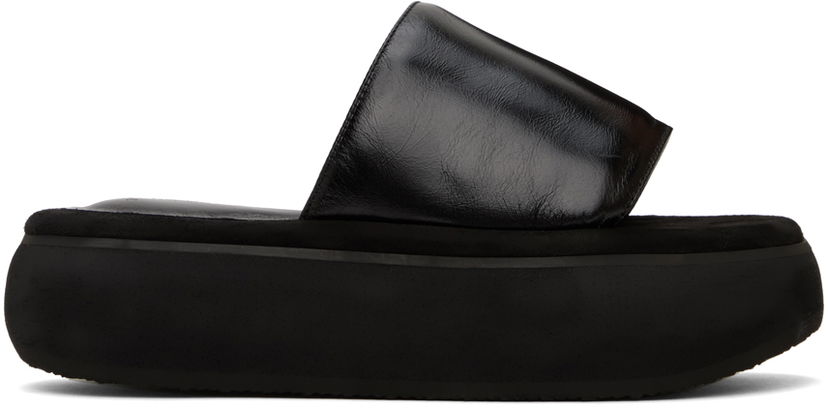 Njega cipela OSOI OSOI Boat Padded Slides Crna | 21FS030-14-01