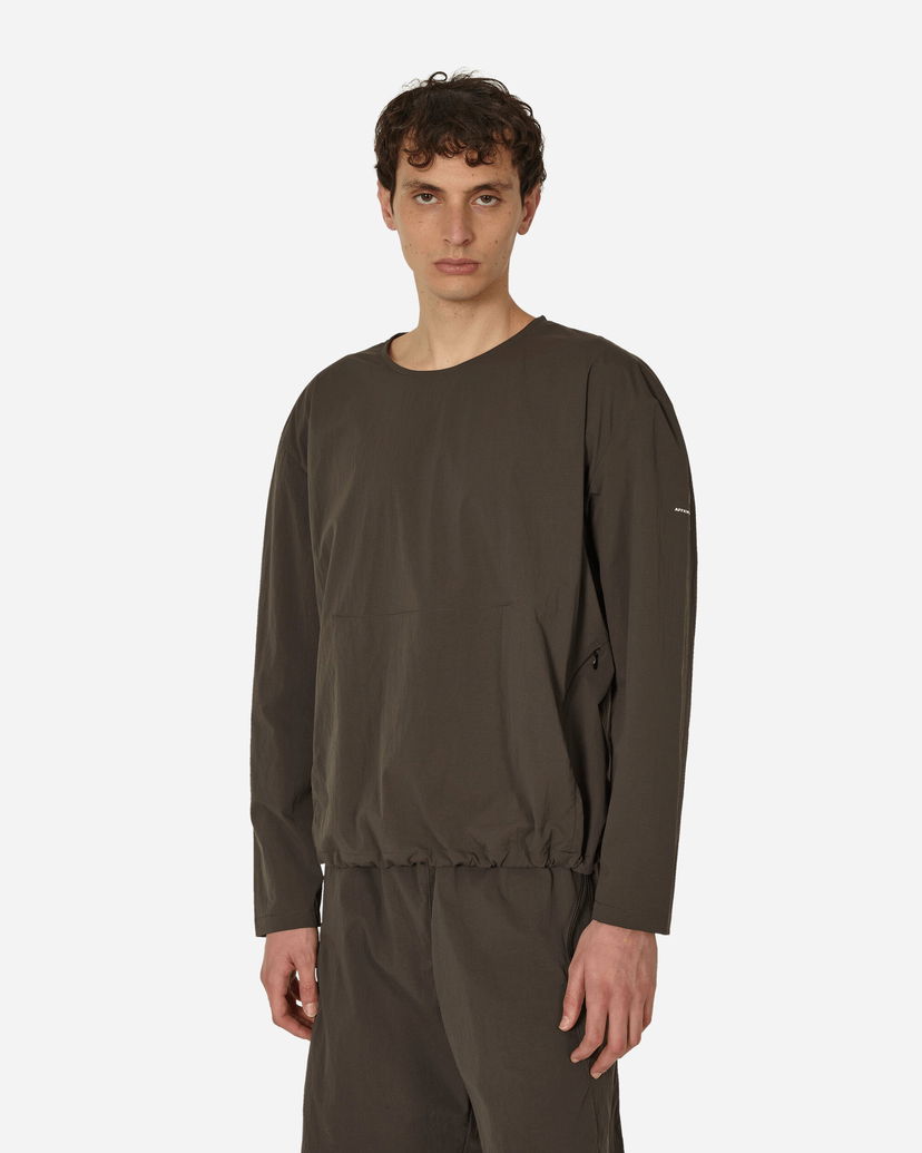 Dukserice AFFXWRKS Shell Pullover Shale Brown Smeđa | SS24ML04 SHABR