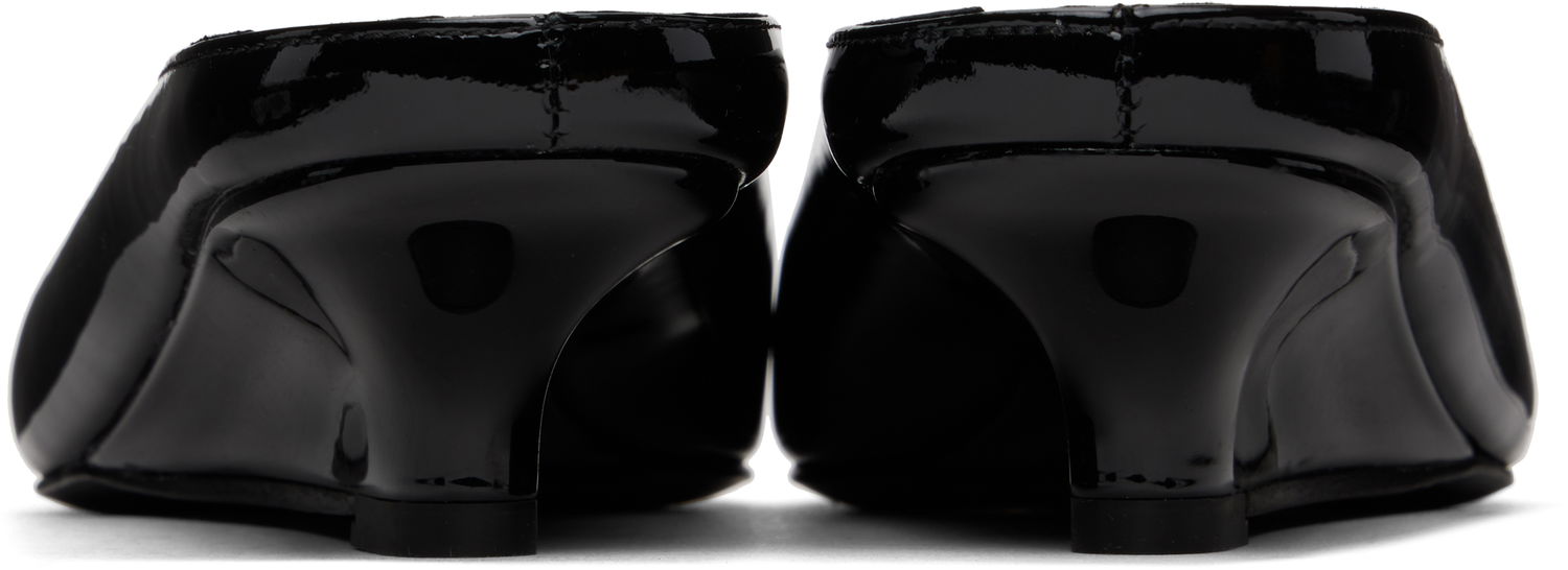 Tenisice i cipele TOTEME Sharp Patent Wedge Mules by Crna | 251-WAS0179-LE0091, 1