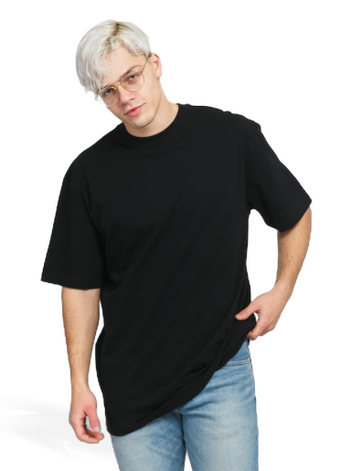 Majica kratkih rukava Urban Classics Organic Tall Tee Crna | TB4451 black