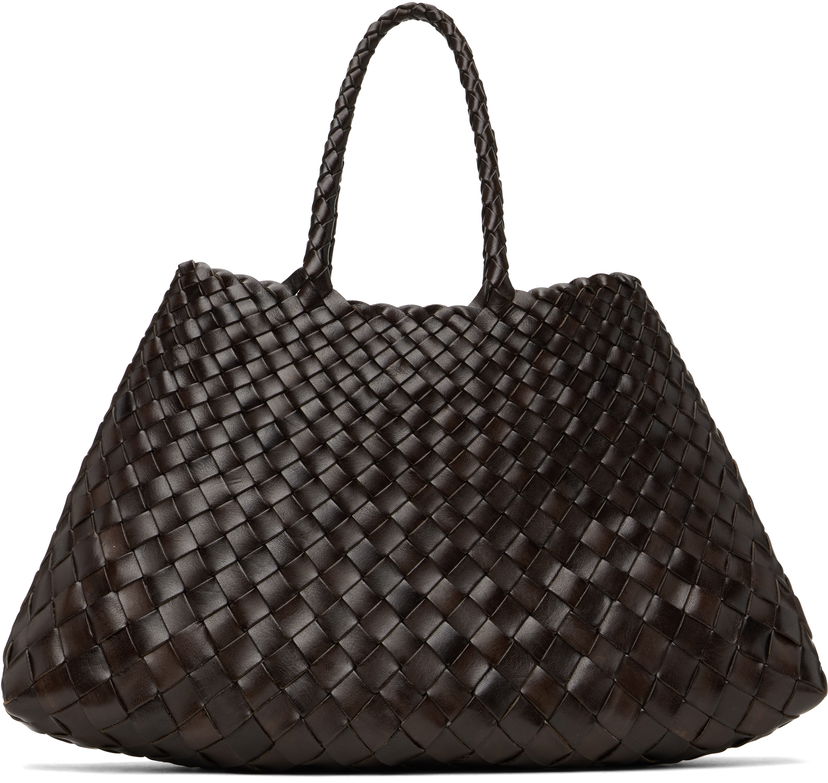 Tote bag Dragon Diffusion Dragon Diffusion Santa Croce Small Tote Bag Smeđa | 8893