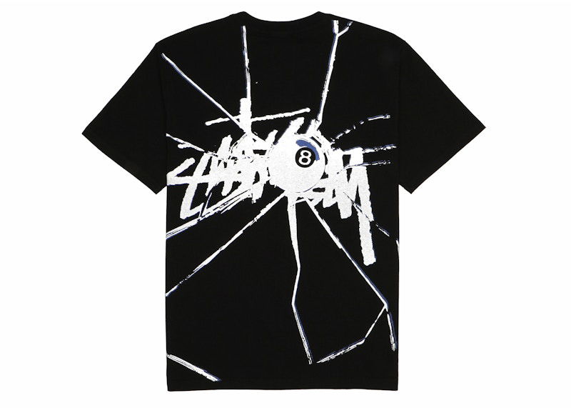 Majica kratkih rukava Stüssy Shattered Graphic T-Shirt Crna | 1904959_BLAC