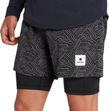 Kratke hlače Saysky Reflective Pace 2 in 1 Shorts 5'' Crna | omrsh20c1050-omrsh20c1050, 0