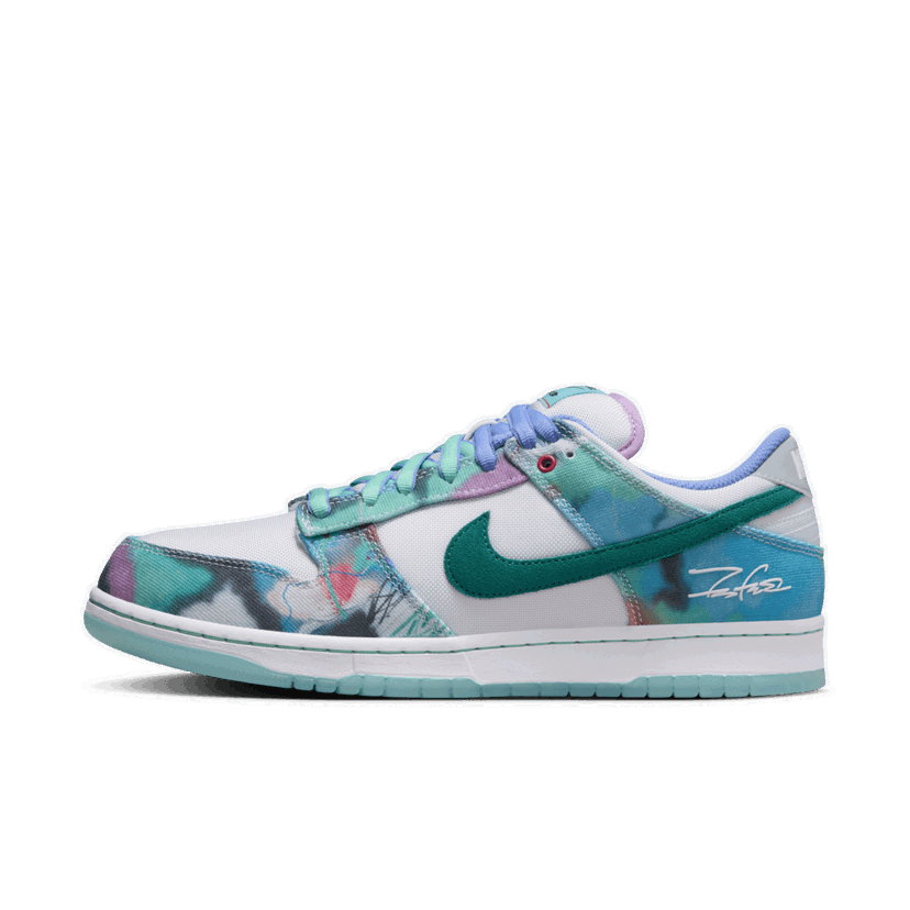 Skateboarding Nike SB Futura x Dunk Low "Bleached Aqua" Plava | HF6061-400