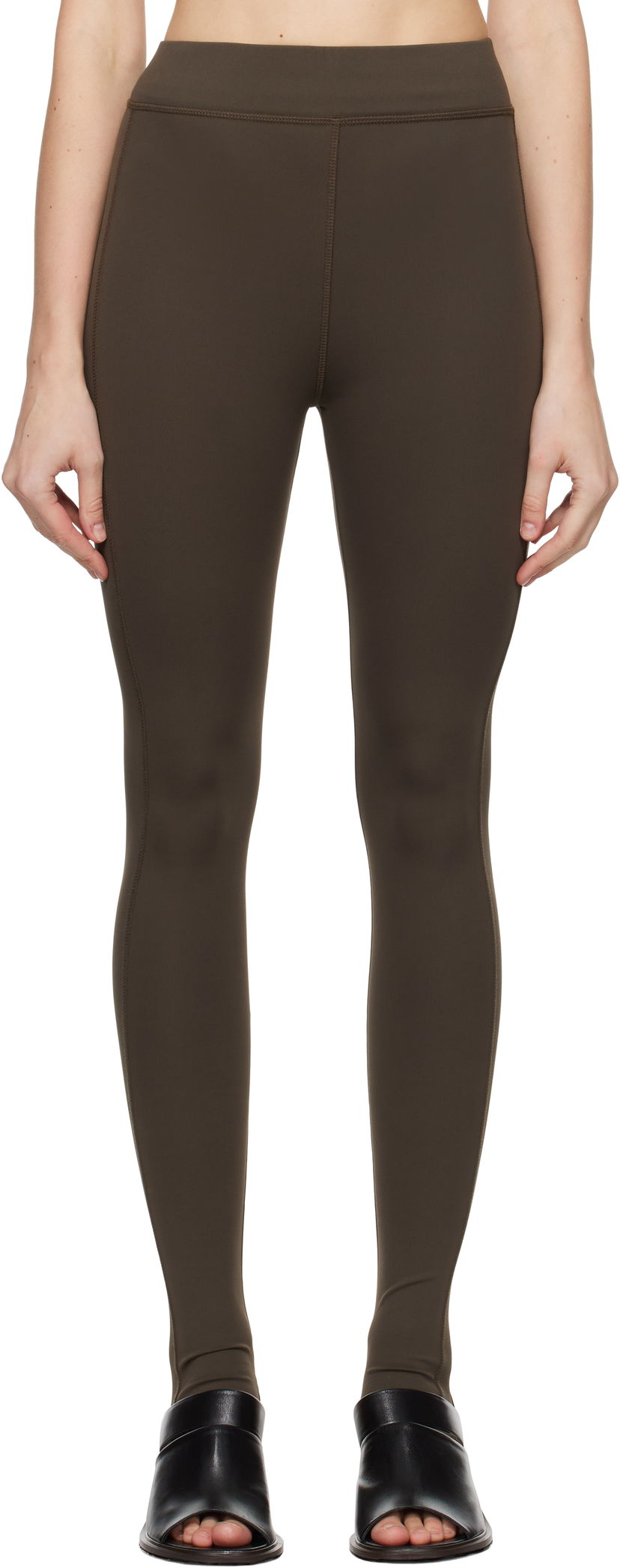 Tajice LEMAIRE LEMAIRE Second Skin Jersey Leggings Zelena | PA1144 LJ1023