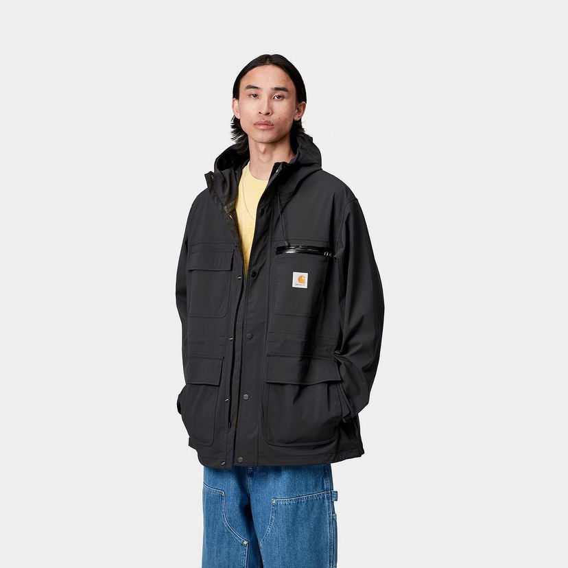 Parka Carhartt WIP WIP Bowden Hooded Jacket Crna | I035246_18