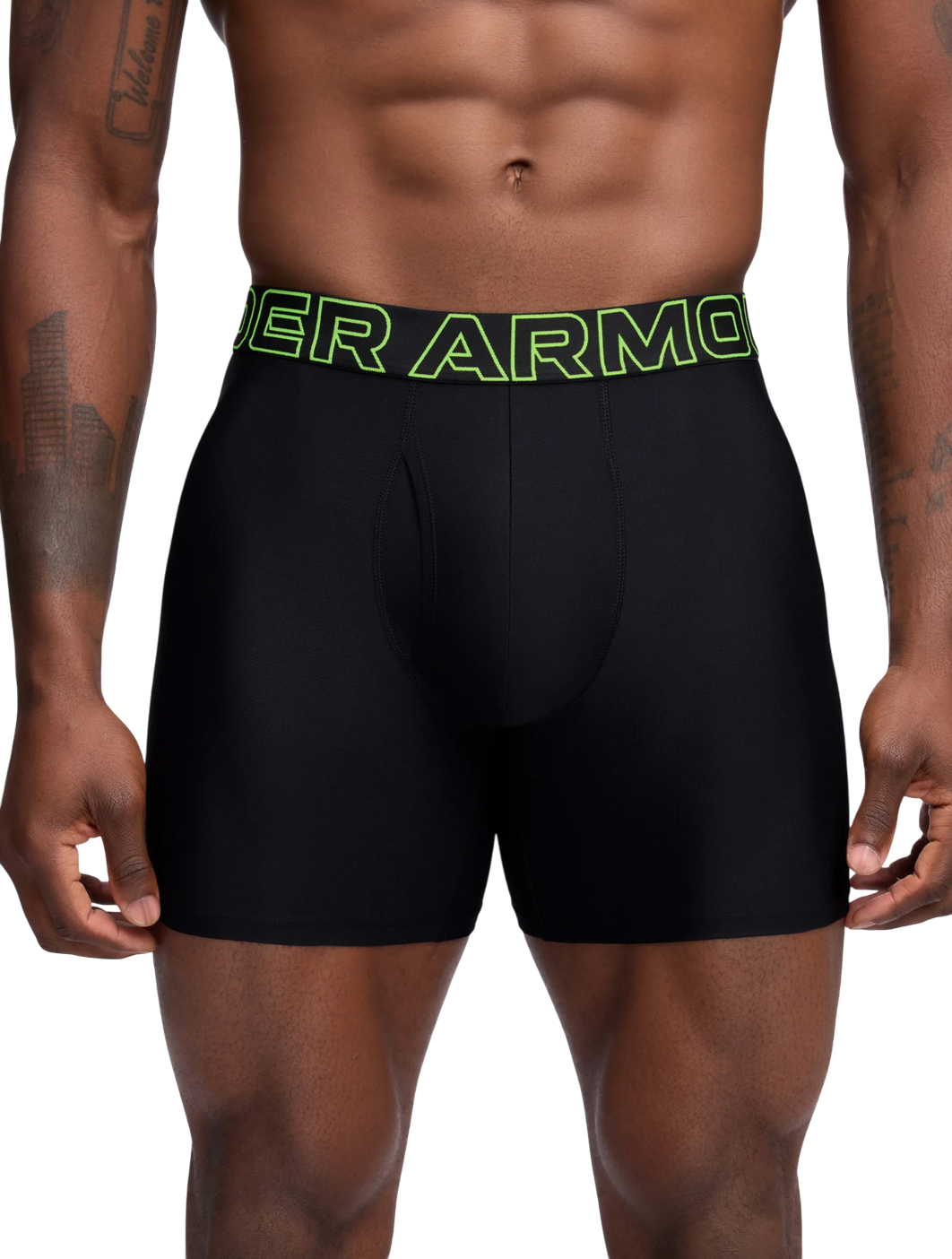 Bokserice Under Armour Performance Tech Mesh 6-Inch 3-Pack Boxer Briefs Crna | 1383884-005, 1