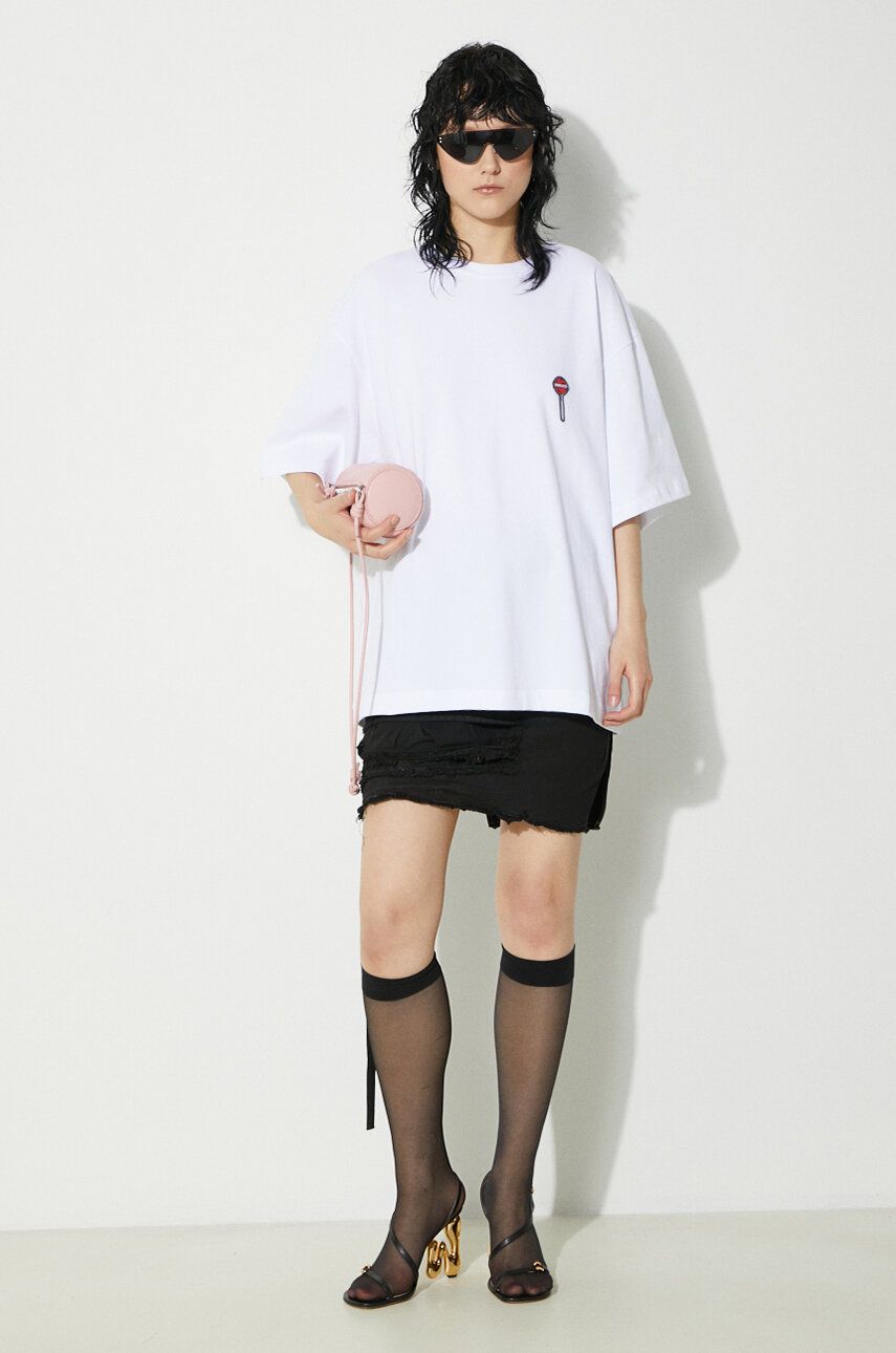 Majica kratkih rukava Fiorucci Fiorucci Lollipop Patch Boxy T-Shirt Bijela | M01FPTSH103CJ01WH03, 1