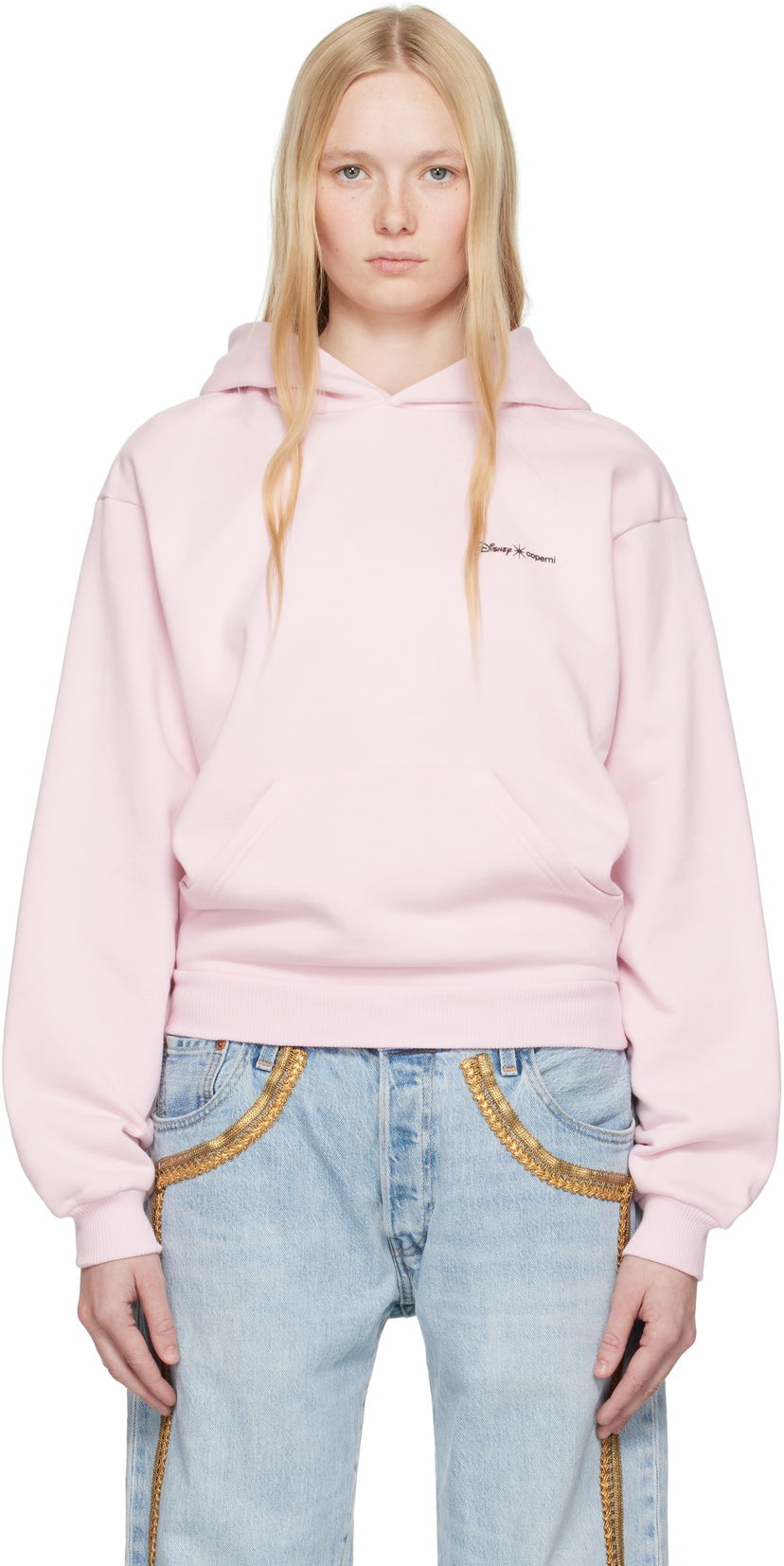 Dukserice Coperni Coperni Disney Crown Hoodie Ružičasta | DJS152F5035