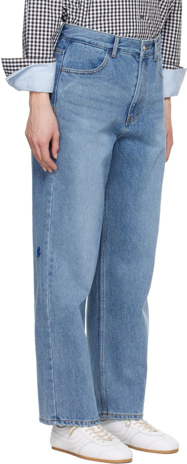 Jeans ADER ERROR ADER error Sig; TRS Tag 01 Jeans Plava | BO42FYJE0101SB, 4