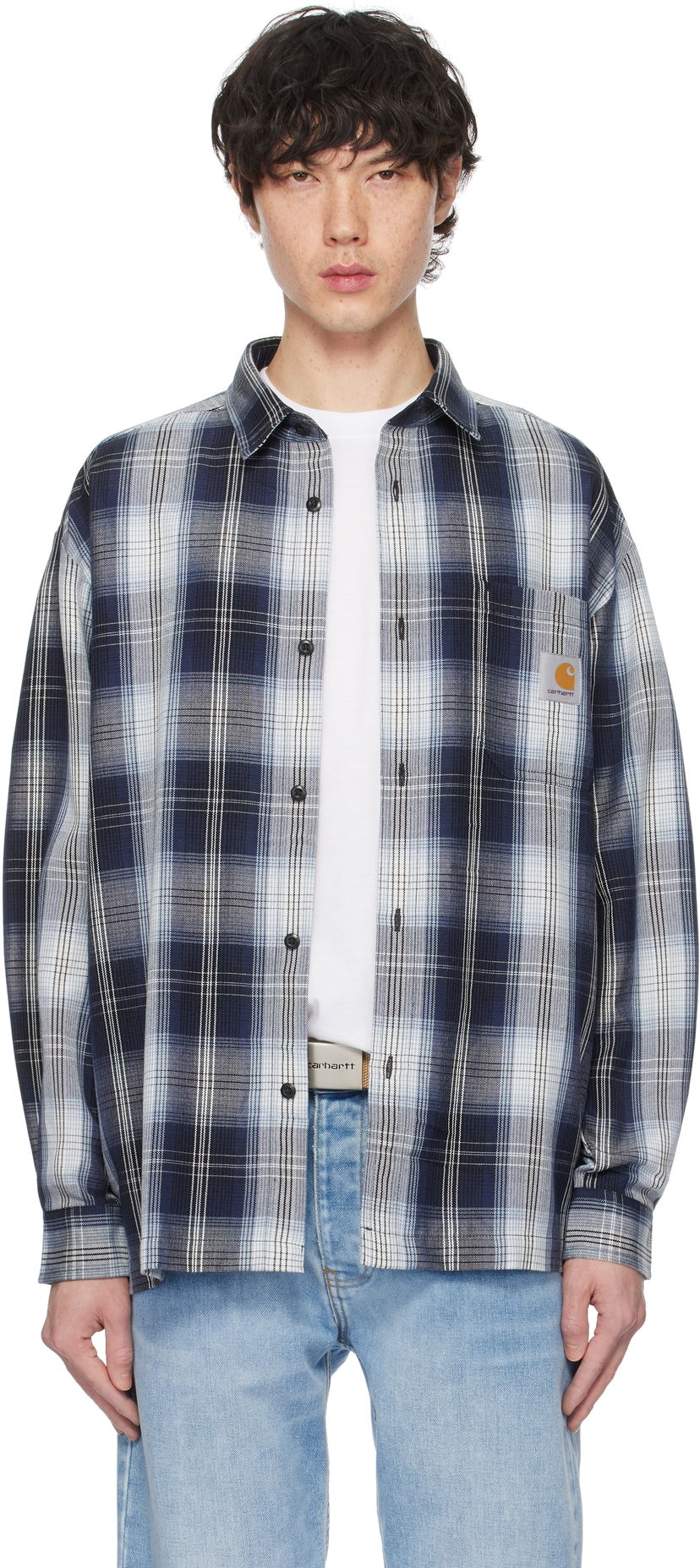 Košulja Carhartt WIP Work In Progress Blanton Check Shirt Plava | I034379