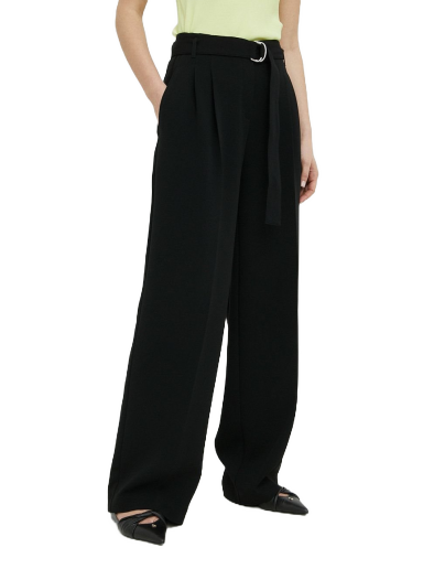 Hlače BOSS High Waist Pants Crna | 50479405