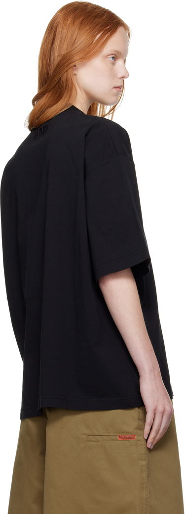 Majica kratkih rukava VETEMENTS VETEMENTS 'Night In Paris' Oversized T-Shirt Crna | UH76TR410B, 2