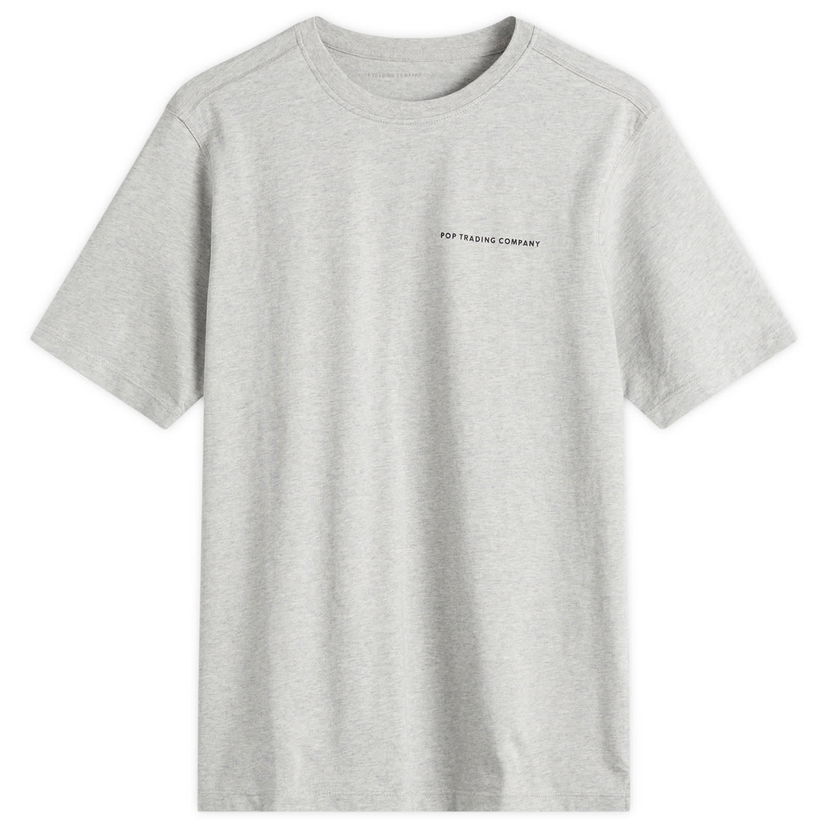 Majica kratkih rukava Pop Trading Company Reflective Logo T-Shirt, Size Large Siva | POPSS25-02-011