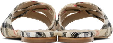 Odjeća Burberry Burberry Check Cabana Slides Bež | 8111378, 1