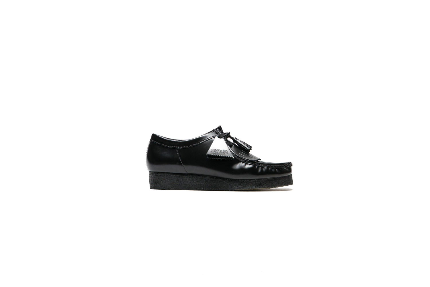 Tenisice i cipele Clarks Originals Wallabee Polished Tassel Crna | 26183780, 0