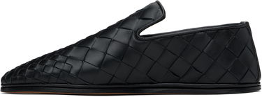 Odjeća Bottega Veneta Bottega Veneta Intrecciato Leather Slippers Crna | 819500V55V01000, 2