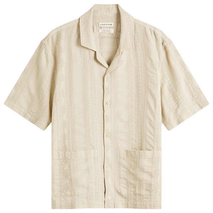 Košulja A Kind of Guise A Kind of Guise Salvi Textured Shirt, Size Large Bež | 147-11702-817