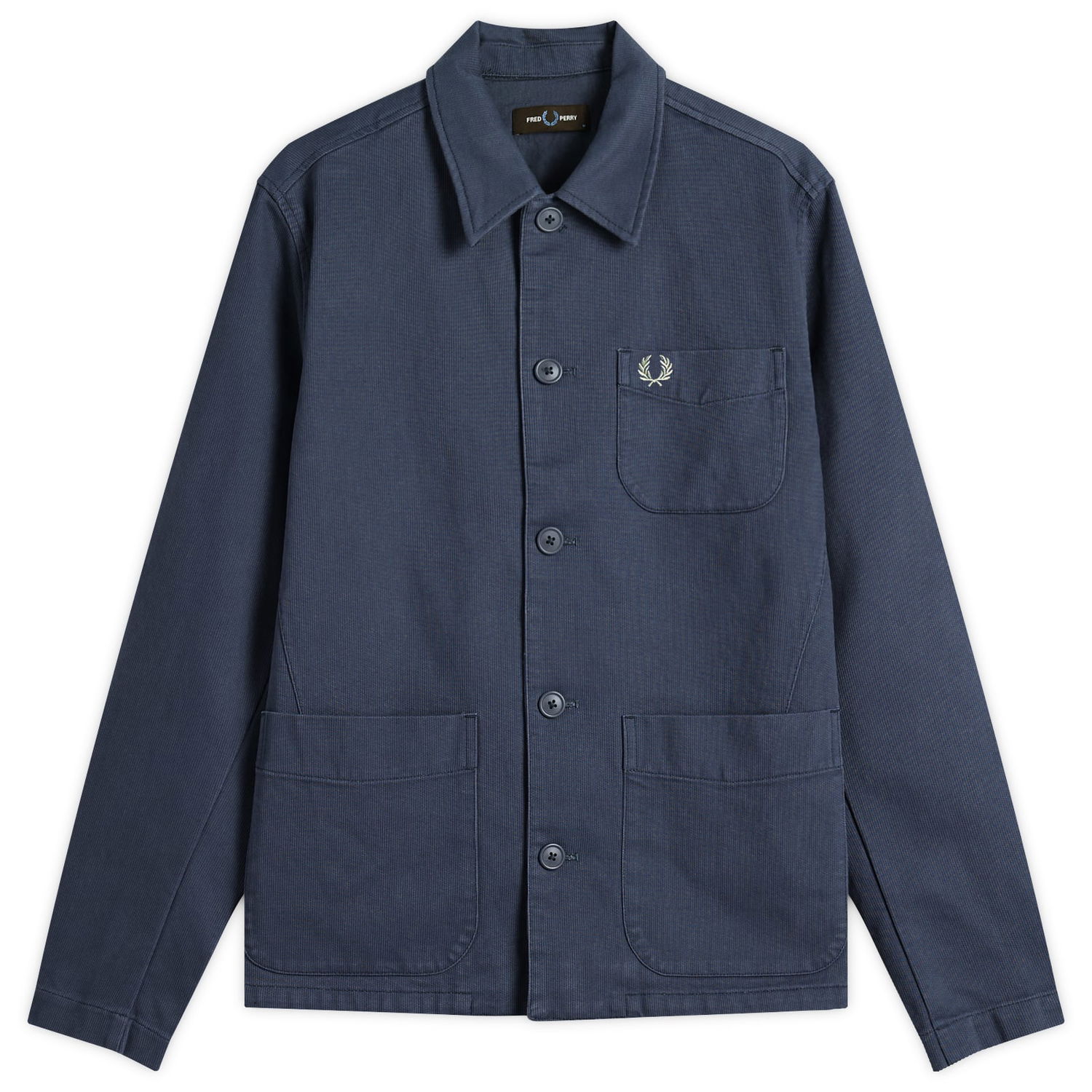 Košulja Fred Perry Bedford Corduroy Overshirt, Size Large Plava | M1701-738, 0