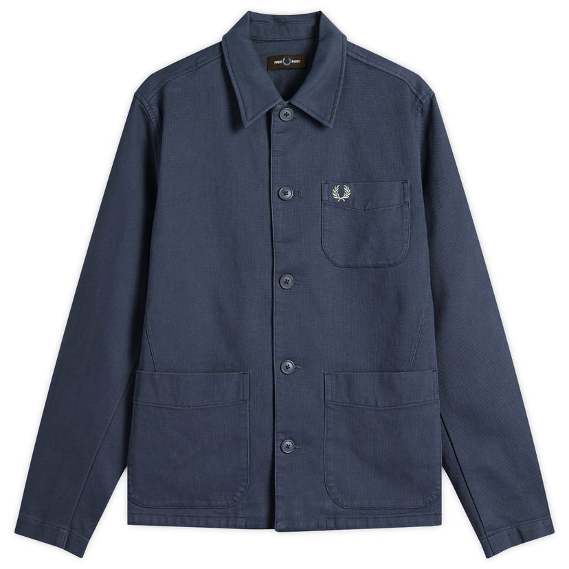 Košulja Fred Perry Bedford Corduroy Overshirt, Size Large Plava | M1701-738