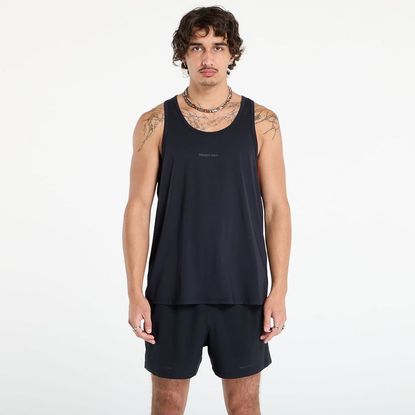 Majica bez rukava Under Armour Project Rock Iso-Chill Training Tank Top Crna | 6007179-001