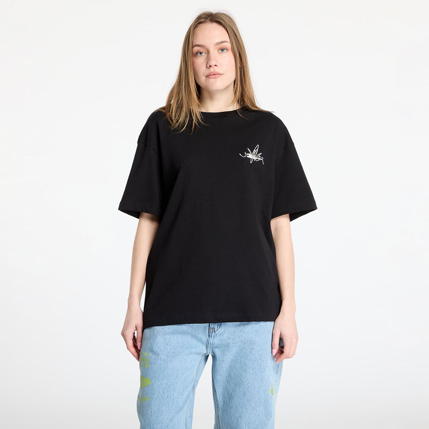 Majica kratkih rukava Footshop FTSHP Everyday Graphic T-Shirt Crna | FTSHP_443, 1