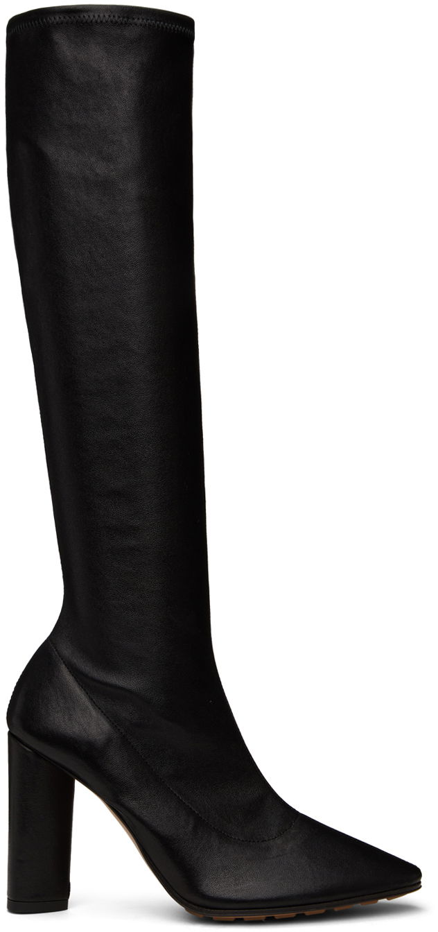 Tenisice i cipele Bottega Veneta Bottega Veneta Pointed Stretch Boots Crna | 775452 VBP40