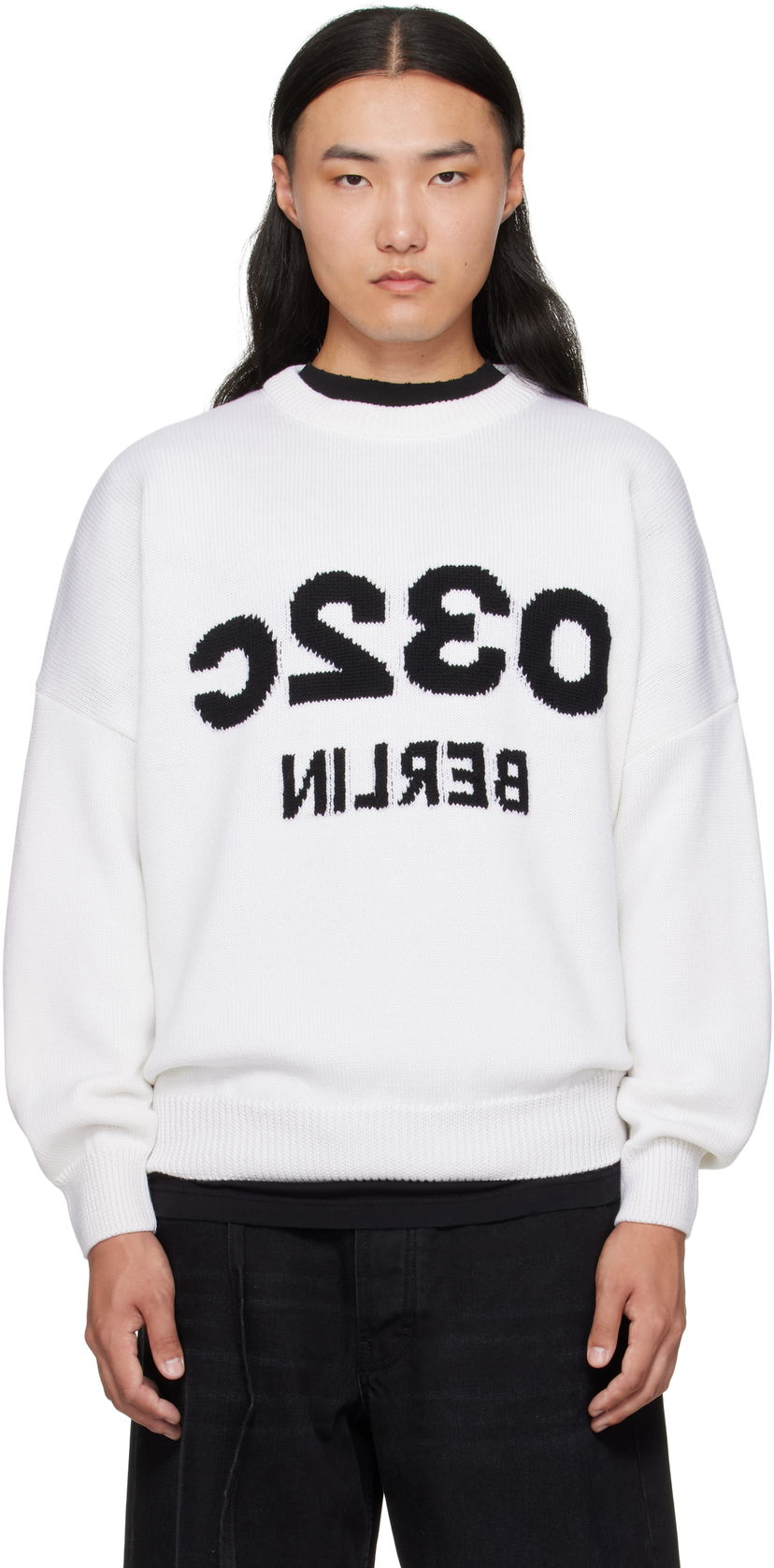 Džemper 032C 032c Selfie Sweater Bijela | F25-URK-1511-100