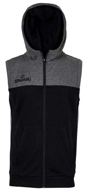 Dukserice Spalding Sleeveless Hoodie Crna | 3007009-01