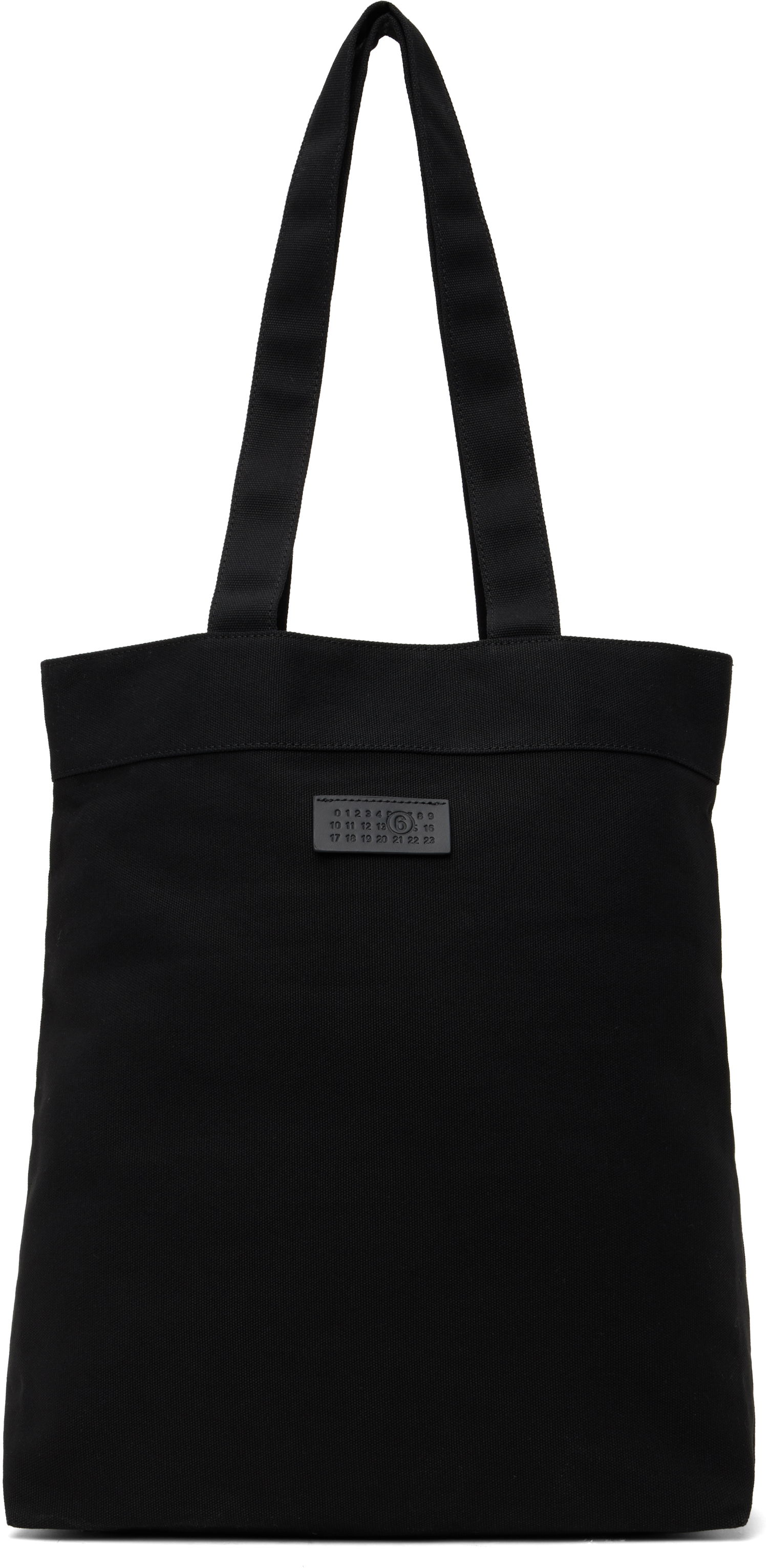 Tote bag Maison Margiela MM6 Maison Margiela Reversix Canvas Tote Bag Crna | SB6WC0020 P8331, 0