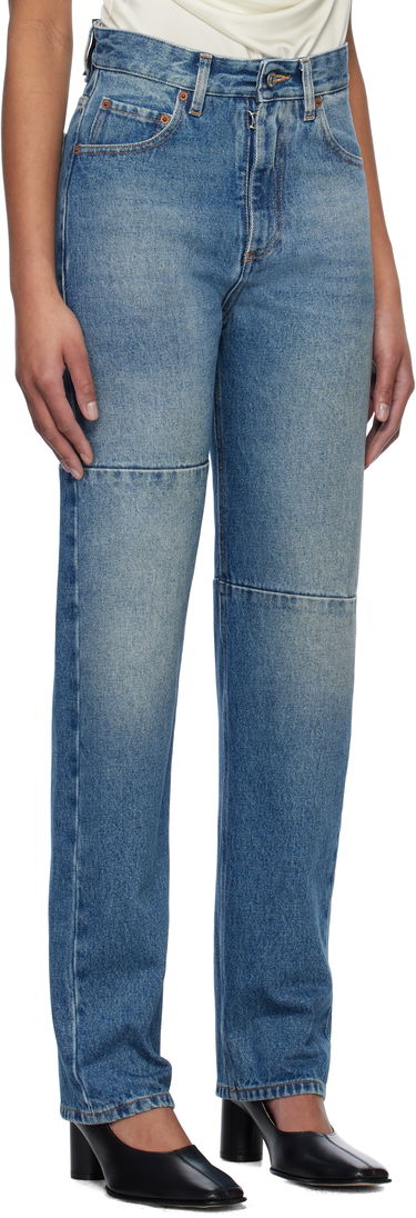 Jeans Maison Margiela MM6 Maison Margiela Tapered Jeans Plava | SH0LA0009 M30018, 4