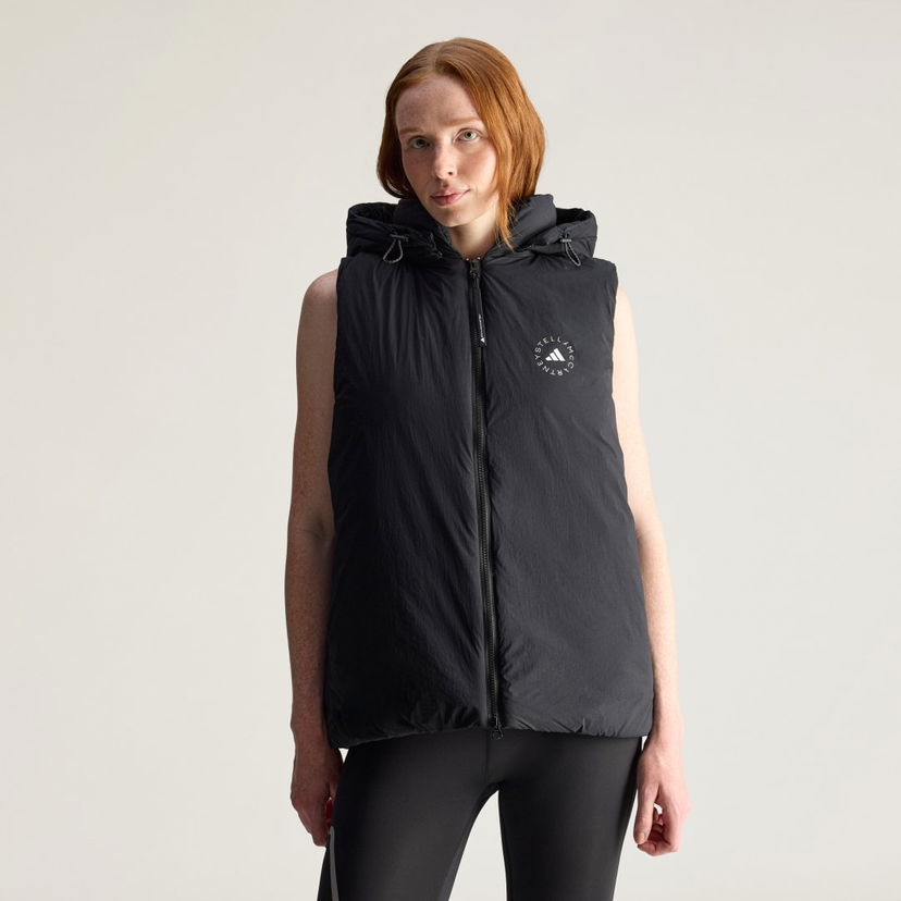 Prsluk adidas Performance adidas by Stella McCartney Padded Vest Crna | JW2038