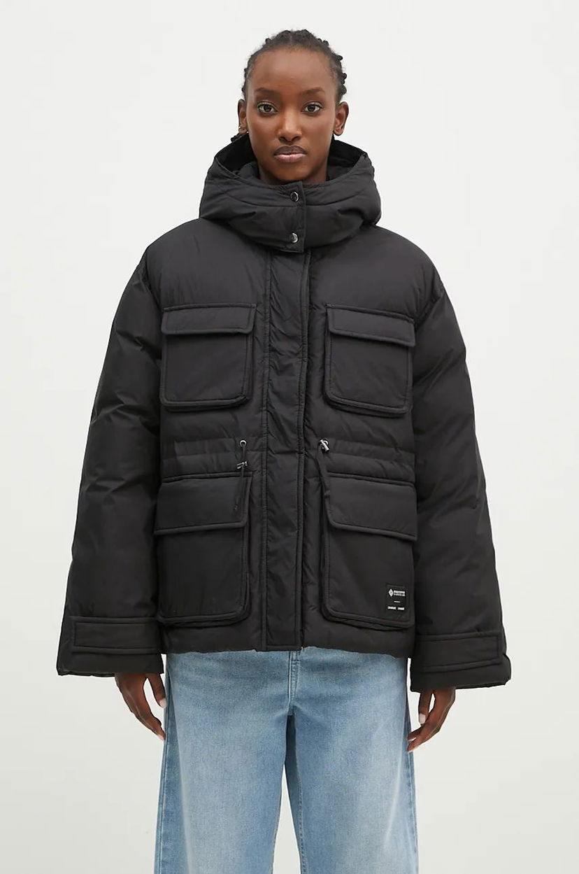 Pernata jakna Samsoe Samsoe Oversize Puffer Jacket Crna | F24300003