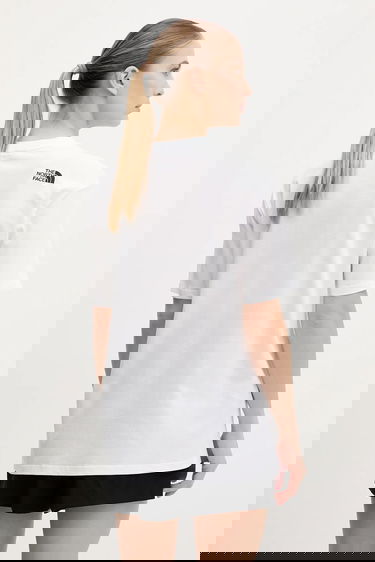 Majica kratkih rukava The North Face Essential Cotton Short-Sleeve Crewneck T-Shirt Bijela | NF0A87NQFN41, 2