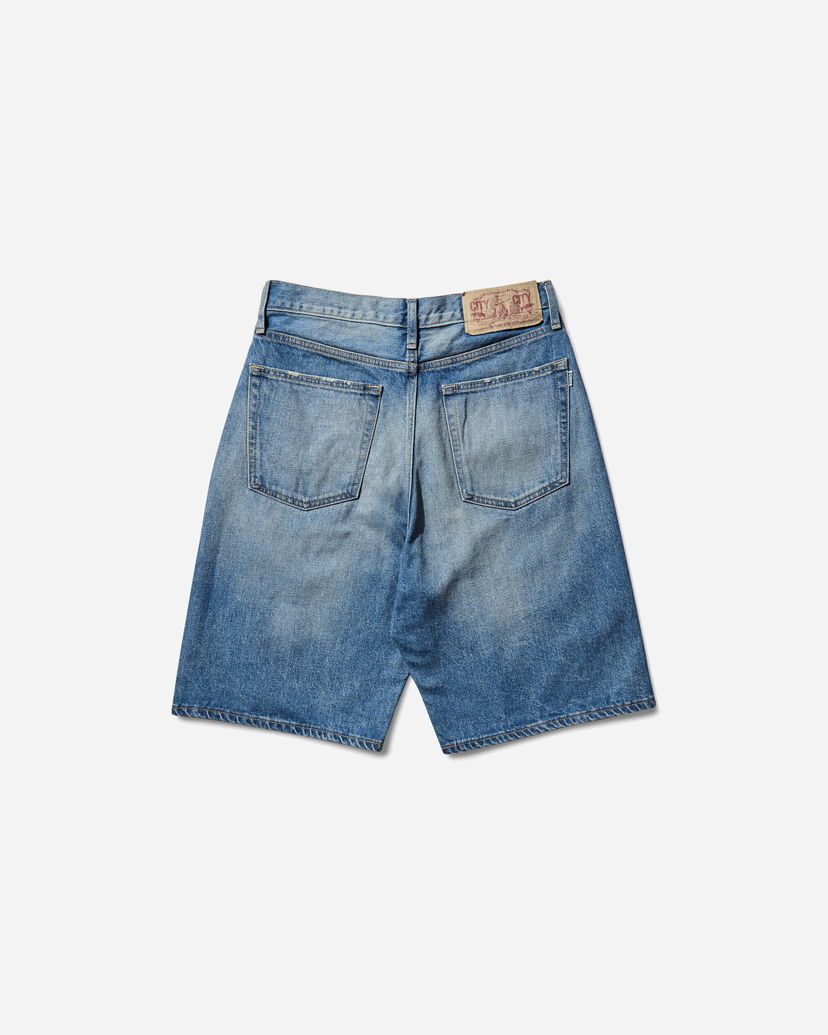 Kratke hlače BAPE TWIN STA Denim Shorts Plava | 1L30151004 LIGHTINDI