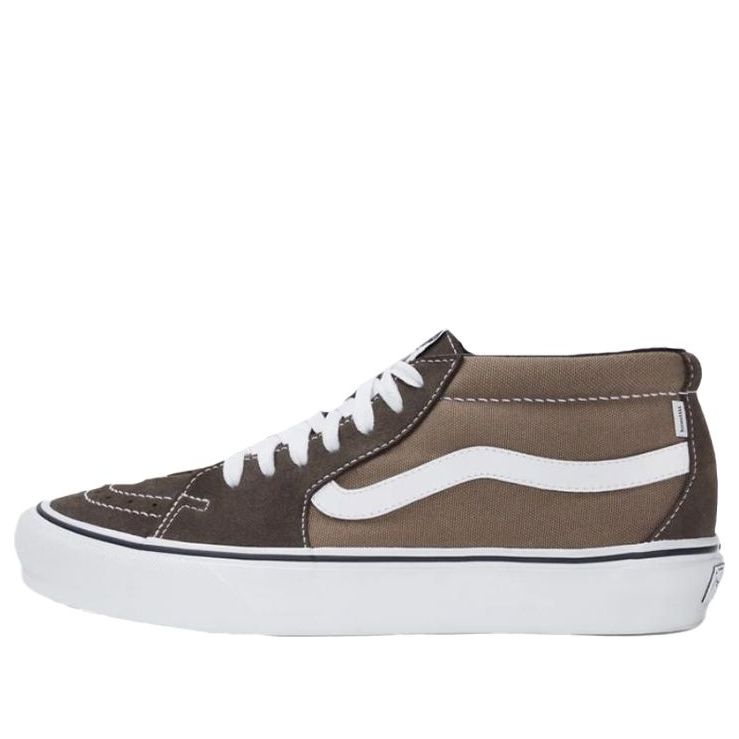 Tenisice i cipele Vans JJJJound x Sk8-Mid Vault LX Smeđa | VN0A7TNH2D7