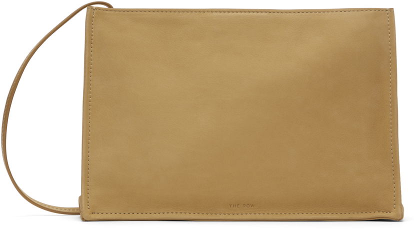 Torba za rame The Row The Row Large To Go Crossbody Bag Bež | W1758-L81