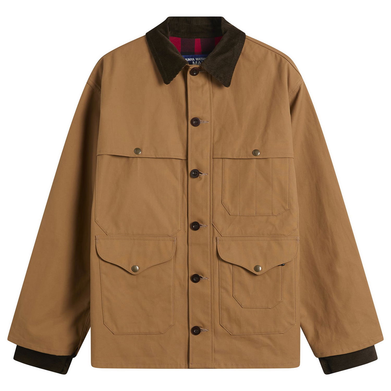 Jakna Junya Watanabe Junya Watanabe MAN x Filson Flannel Check Jacket Smeđa | WP-J023-051-1, 1
